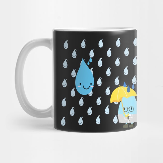 raindrops fall, raindrops, cute, lovely, adorable, charming, sweet raindrops by zzzozzo